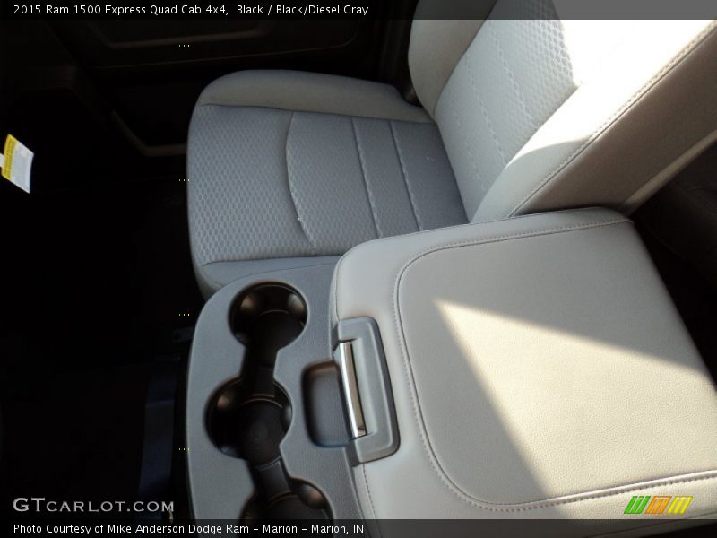 Black / Black/Diesel Gray 2015 Ram 1500 Express Quad Cab 4x4