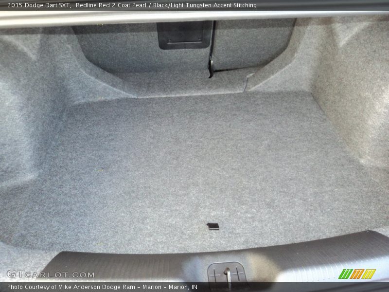 Redline Red 2 Coat Pearl / Black/Light Tungsten Accent Stitching 2015 Dodge Dart SXT