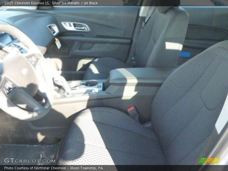 Silver Ice Metallic / Jet Black 2015 Chevrolet Equinox LS