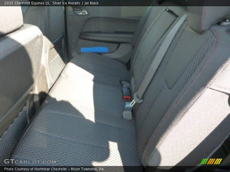 Silver Ice Metallic / Jet Black 2015 Chevrolet Equinox LS