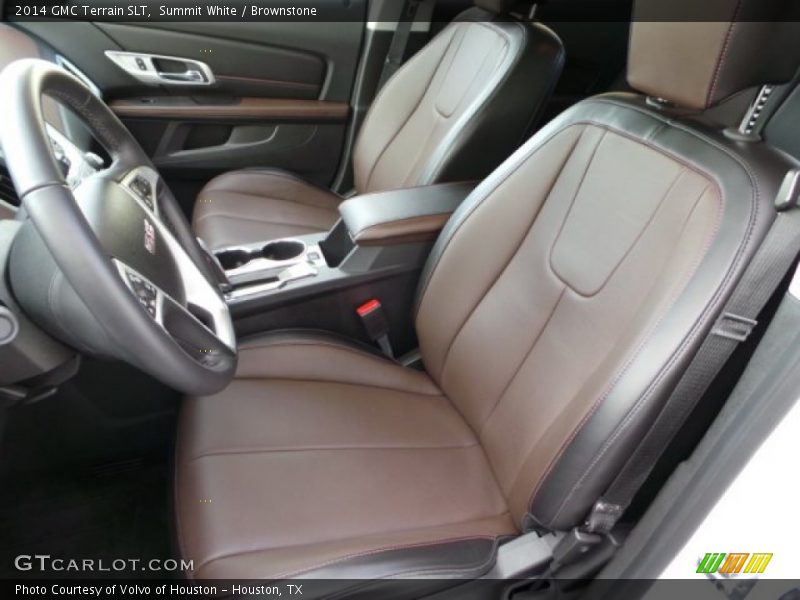 Front Seat of 2014 Terrain SLT