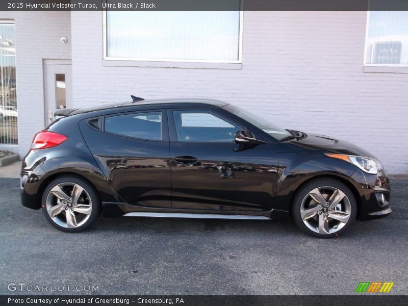 Ultra Black / Black 2015 Hyundai Veloster Turbo