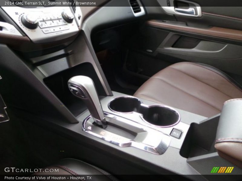 Summit White / Brownstone 2014 GMC Terrain SLT