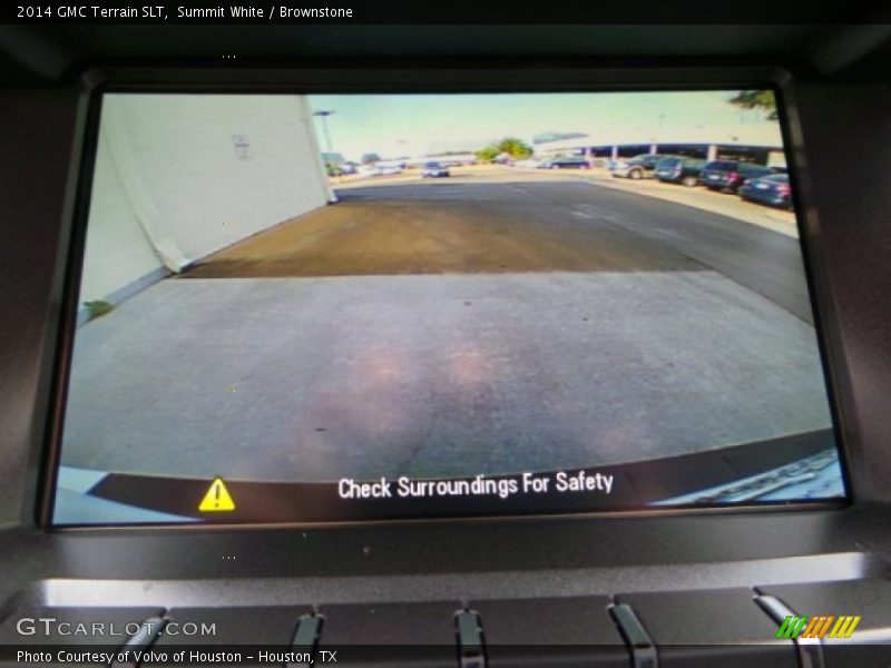 Summit White / Brownstone 2014 GMC Terrain SLT