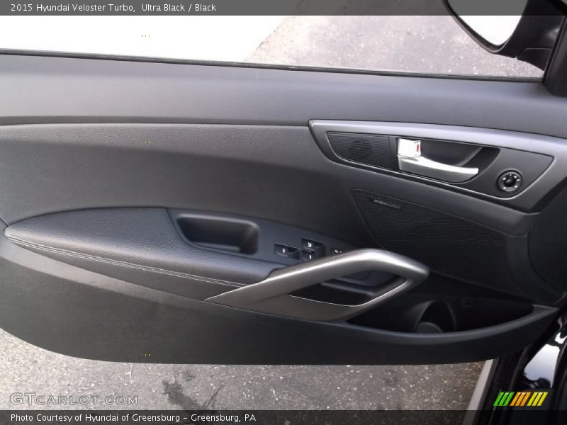Ultra Black / Black 2015 Hyundai Veloster Turbo