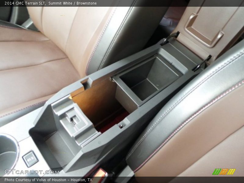 Summit White / Brownstone 2014 GMC Terrain SLT