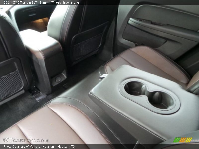 Summit White / Brownstone 2014 GMC Terrain SLT