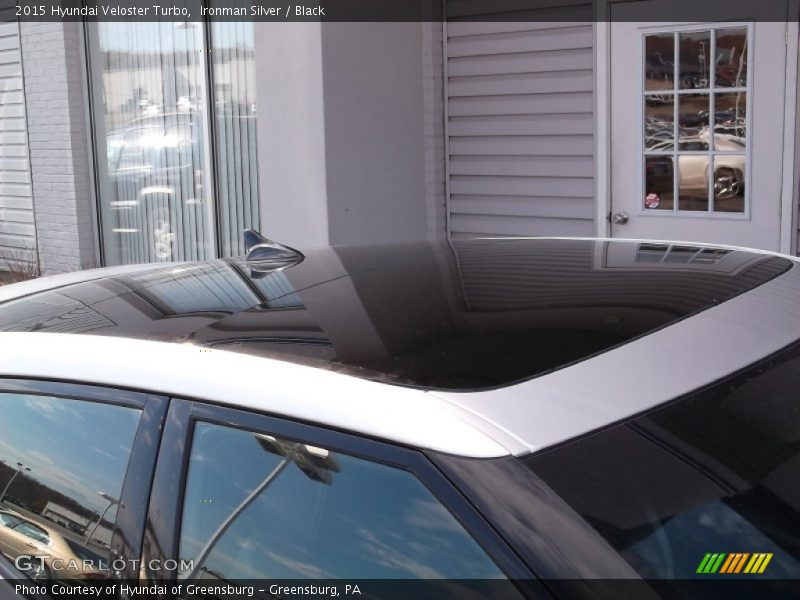 Ironman Silver / Black 2015 Hyundai Veloster Turbo