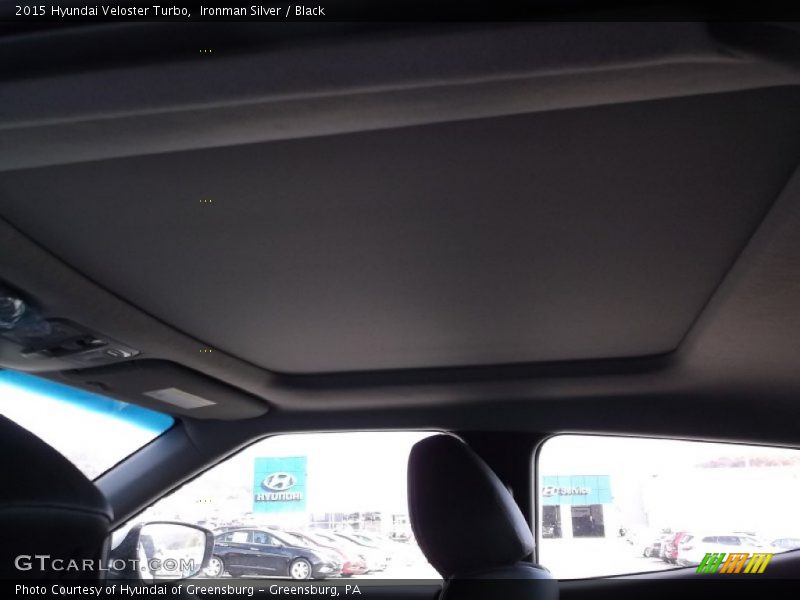 Ironman Silver / Black 2015 Hyundai Veloster Turbo
