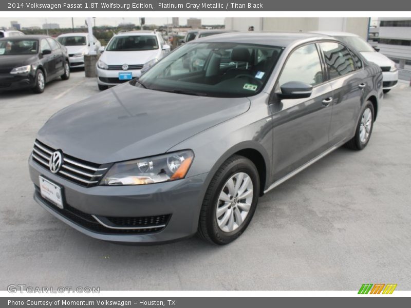 Platinum Gray Metallic / Titan Black 2014 Volkswagen Passat 1.8T Wolfsburg Edition