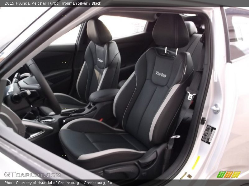 Ironman Silver / Black 2015 Hyundai Veloster Turbo