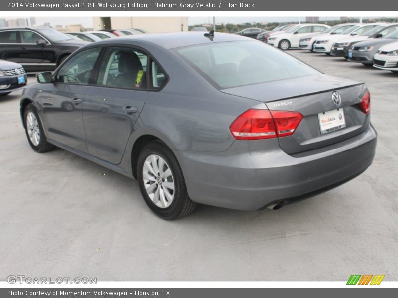 Platinum Gray Metallic / Titan Black 2014 Volkswagen Passat 1.8T Wolfsburg Edition