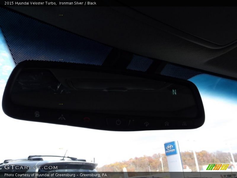 Ironman Silver / Black 2015 Hyundai Veloster Turbo
