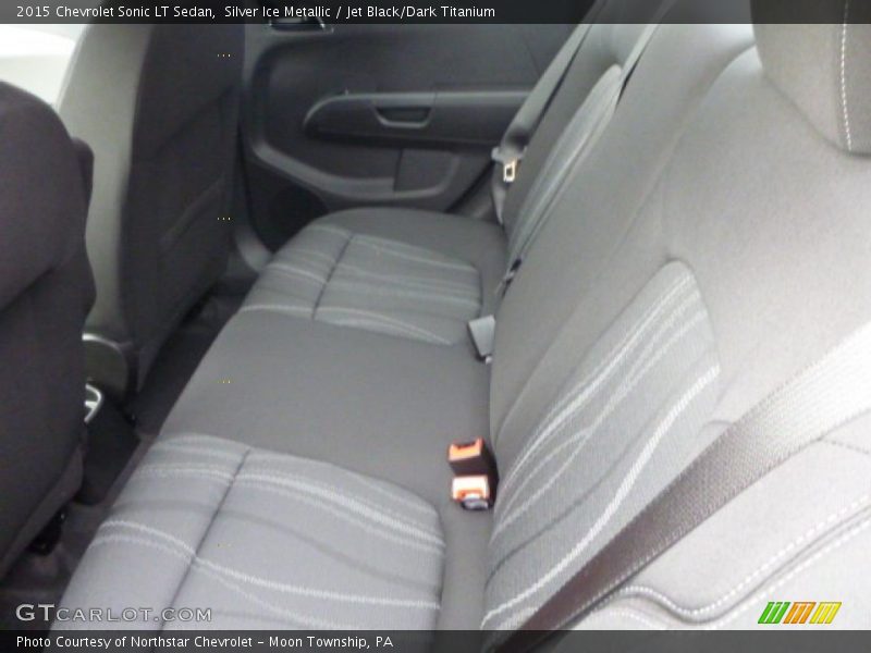 Silver Ice Metallic / Jet Black/Dark Titanium 2015 Chevrolet Sonic LT Sedan