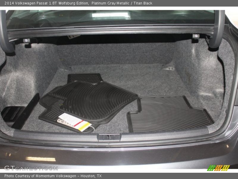 Platinum Gray Metallic / Titan Black 2014 Volkswagen Passat 1.8T Wolfsburg Edition