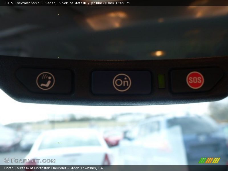 Silver Ice Metallic / Jet Black/Dark Titanium 2015 Chevrolet Sonic LT Sedan