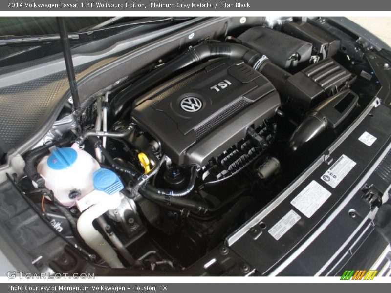 Platinum Gray Metallic / Titan Black 2014 Volkswagen Passat 1.8T Wolfsburg Edition