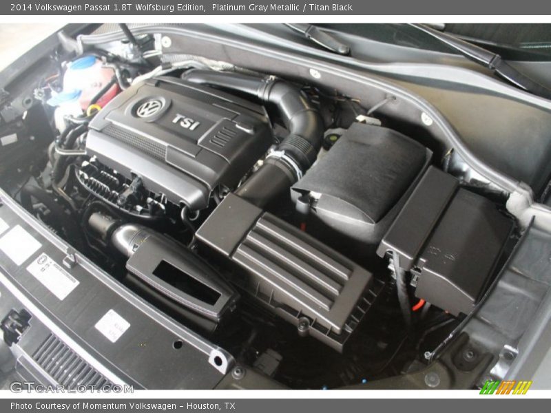 Platinum Gray Metallic / Titan Black 2014 Volkswagen Passat 1.8T Wolfsburg Edition