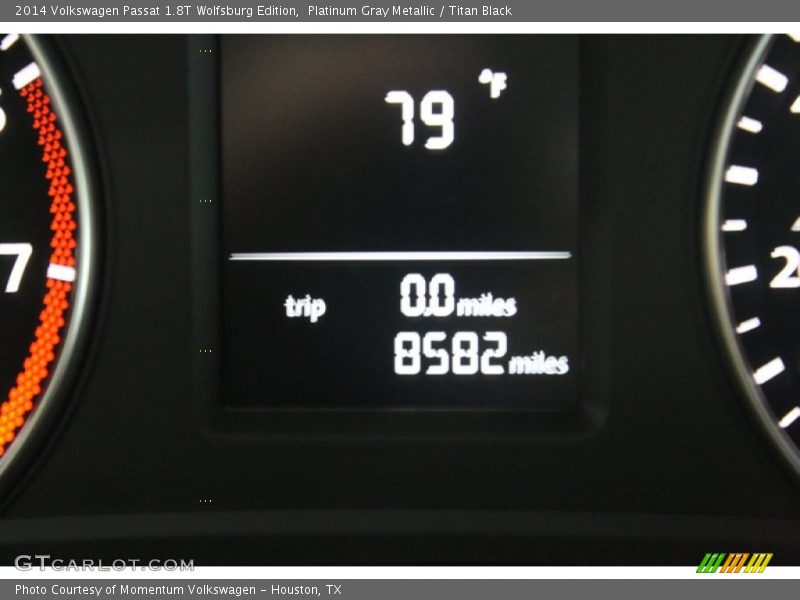 Platinum Gray Metallic / Titan Black 2014 Volkswagen Passat 1.8T Wolfsburg Edition