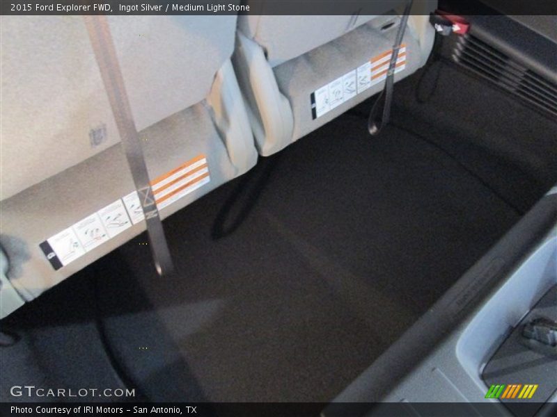 Ingot Silver / Medium Light Stone 2015 Ford Explorer FWD