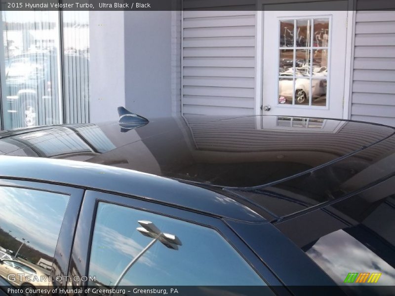 Ultra Black / Black 2015 Hyundai Veloster Turbo