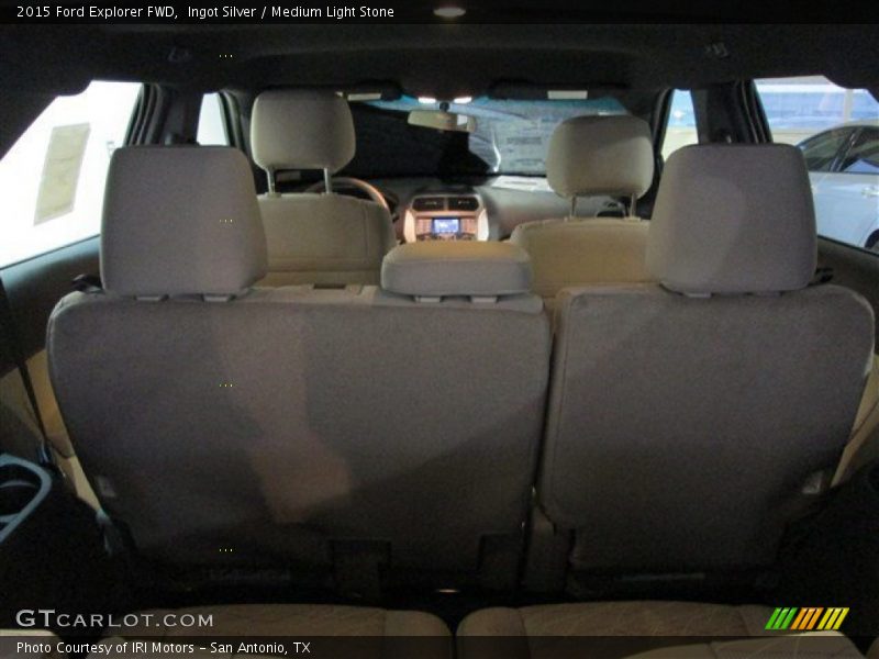 Ingot Silver / Medium Light Stone 2015 Ford Explorer FWD