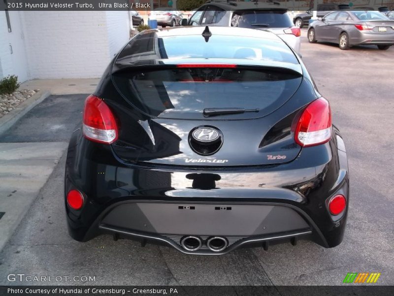 Ultra Black / Black 2015 Hyundai Veloster Turbo