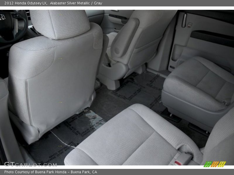 Alabaster Silver Metallic / Gray 2012 Honda Odyssey LX