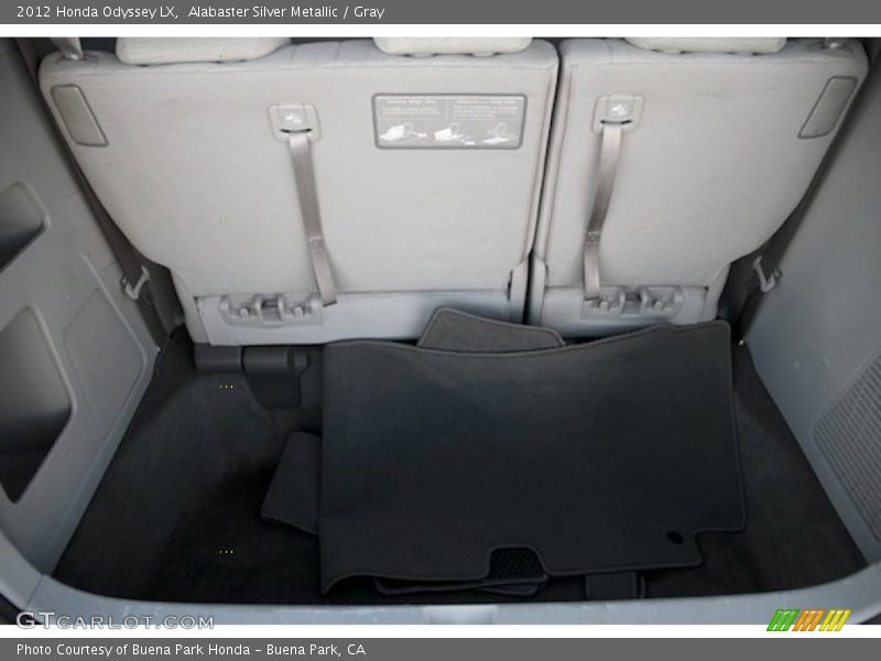 Alabaster Silver Metallic / Gray 2012 Honda Odyssey LX