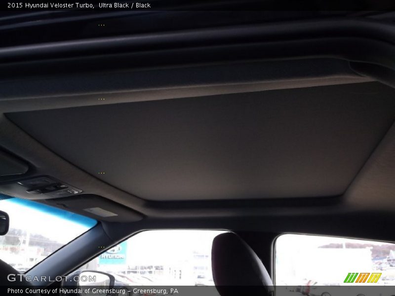 Ultra Black / Black 2015 Hyundai Veloster Turbo