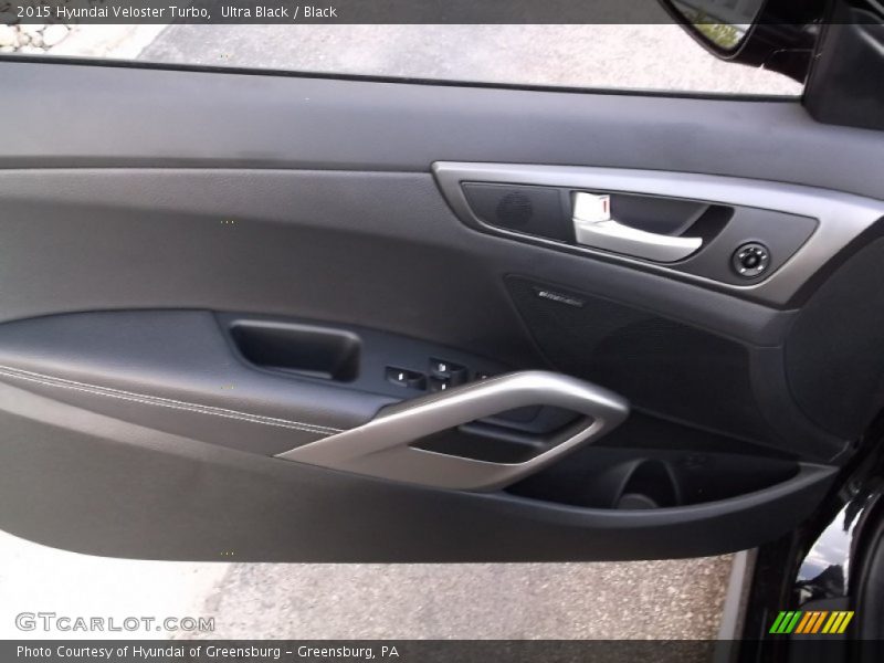 Ultra Black / Black 2015 Hyundai Veloster Turbo