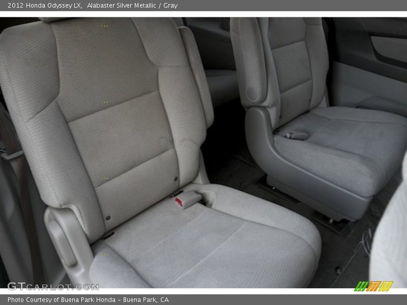 Alabaster Silver Metallic / Gray 2012 Honda Odyssey LX