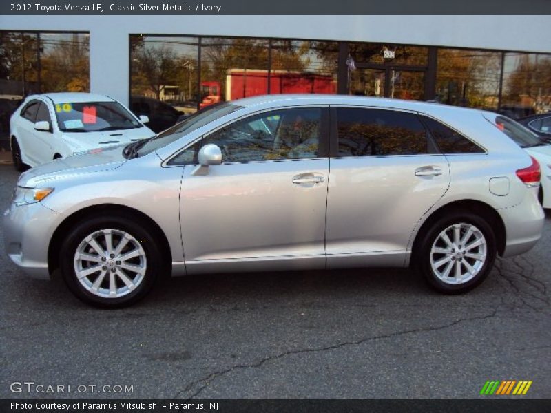  2012 Venza LE Classic Silver Metallic