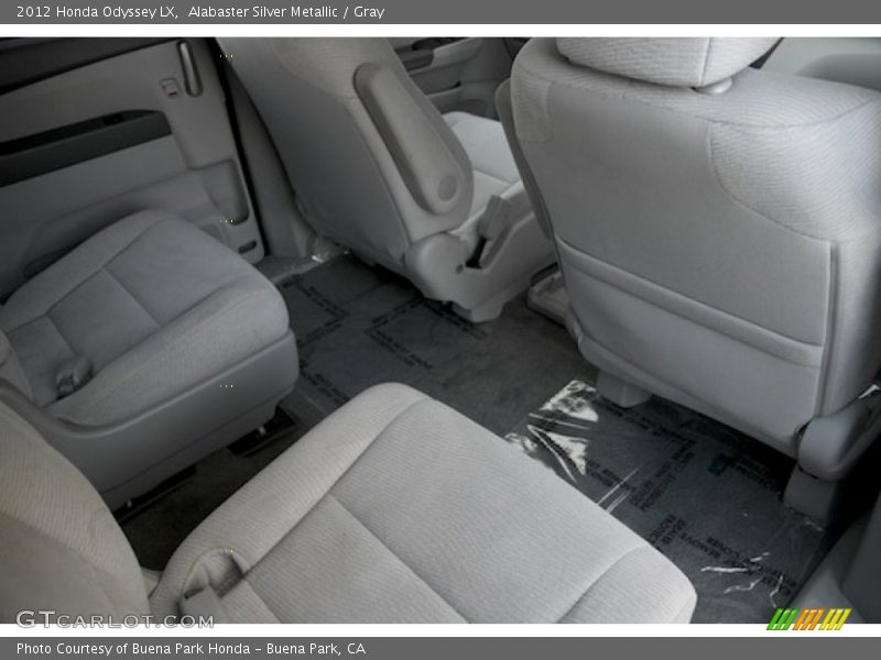 Alabaster Silver Metallic / Gray 2012 Honda Odyssey LX