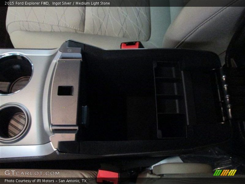 Ingot Silver / Medium Light Stone 2015 Ford Explorer FWD