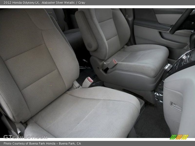 Alabaster Silver Metallic / Gray 2012 Honda Odyssey LX