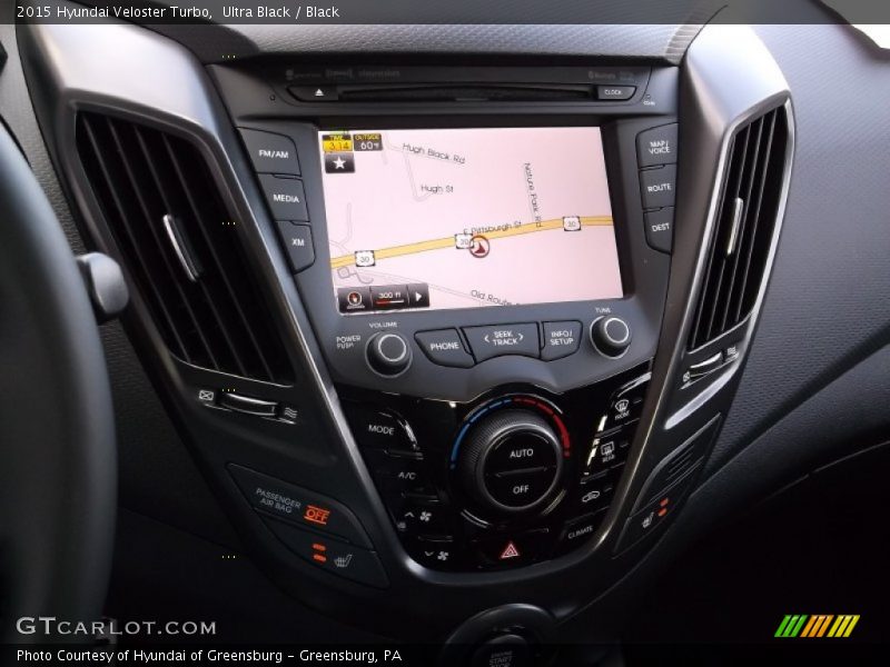 Ultra Black / Black 2015 Hyundai Veloster Turbo