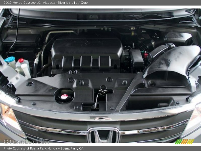 Alabaster Silver Metallic / Gray 2012 Honda Odyssey LX