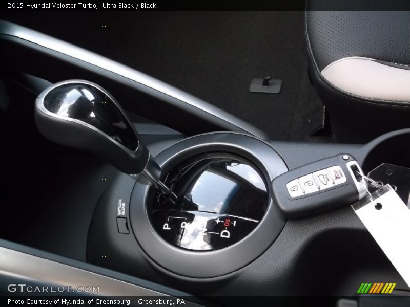 Ultra Black / Black 2015 Hyundai Veloster Turbo
