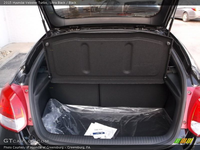 Ultra Black / Black 2015 Hyundai Veloster Turbo