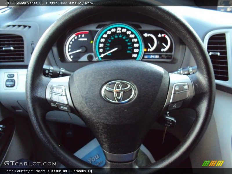 Classic Silver Metallic / Ivory 2012 Toyota Venza LE