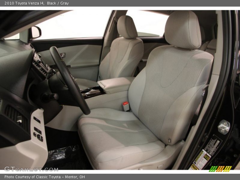 Black / Gray 2010 Toyota Venza I4