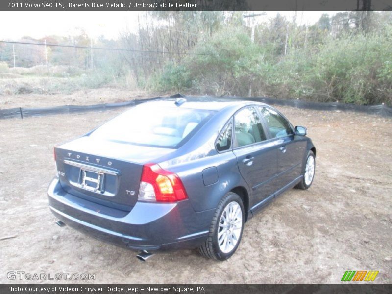 Barents Blue Metallic / Umbra/Calcite Leather 2011 Volvo S40 T5