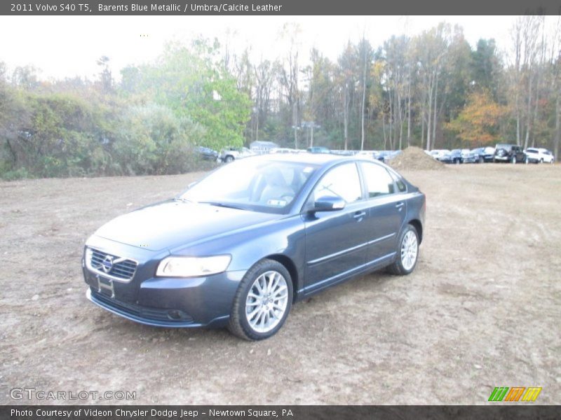 Barents Blue Metallic / Umbra/Calcite Leather 2011 Volvo S40 T5