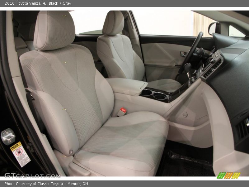 Black / Gray 2010 Toyota Venza I4