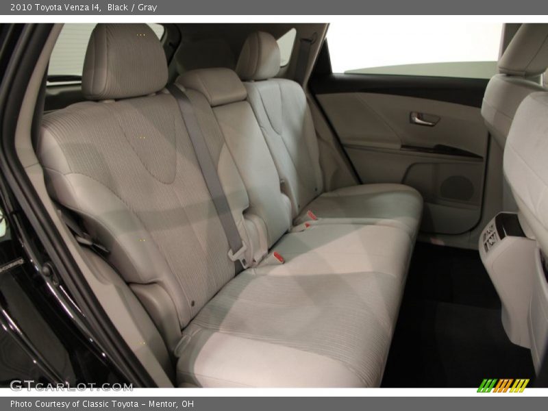 Black / Gray 2010 Toyota Venza I4