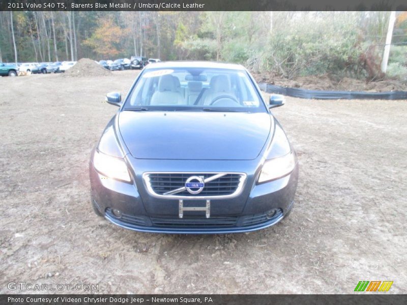 Barents Blue Metallic / Umbra/Calcite Leather 2011 Volvo S40 T5