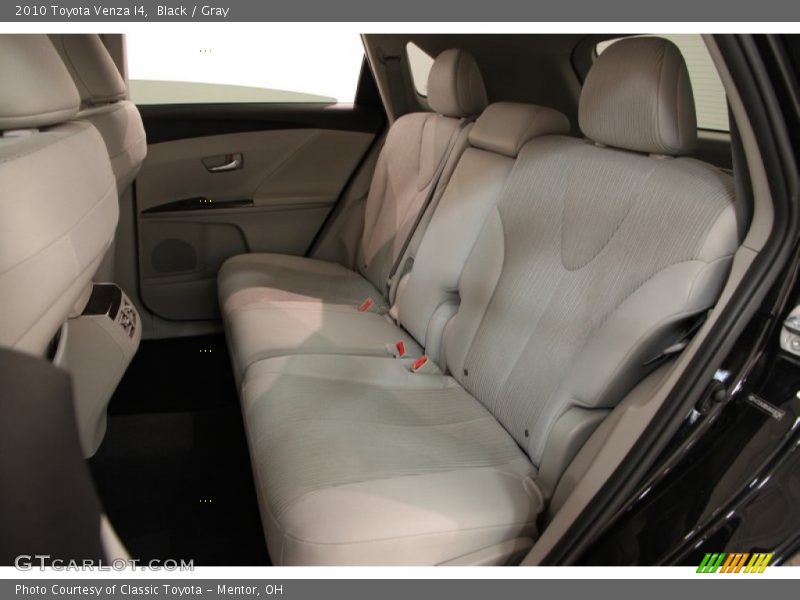Black / Gray 2010 Toyota Venza I4