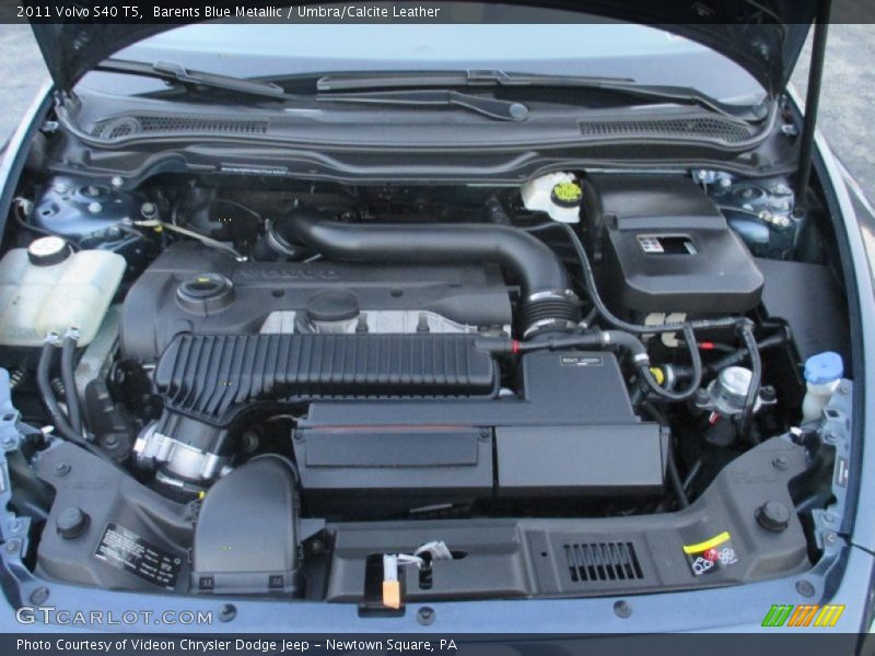  2011 S40 T5 Engine - 2.5 Liter Turbocharged DOHC 20-Valve VVT Inline 5 Cylinder