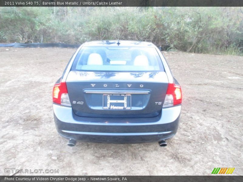 Barents Blue Metallic / Umbra/Calcite Leather 2011 Volvo S40 T5